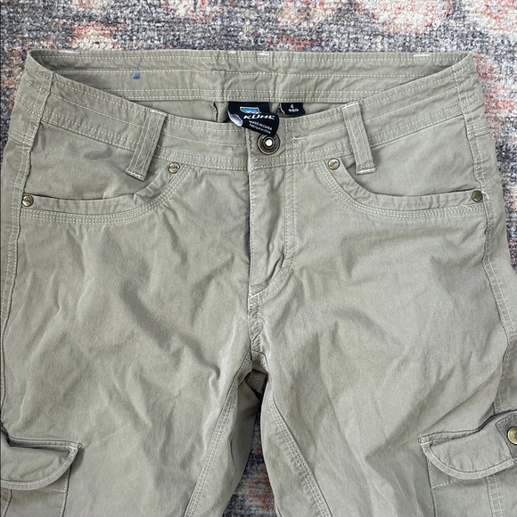 Kuhl SPLASH ROLL-UP PANT - olive green cargo hiking pants - Picture 11 of 12
